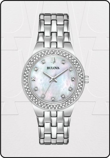 Relógio Bulova Crystal - 96X144N