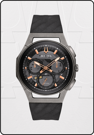 Relógio Bulova Cronógrafo Curv - 98A162