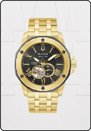Relógio Bulova Automático Marine Star - 98A273N